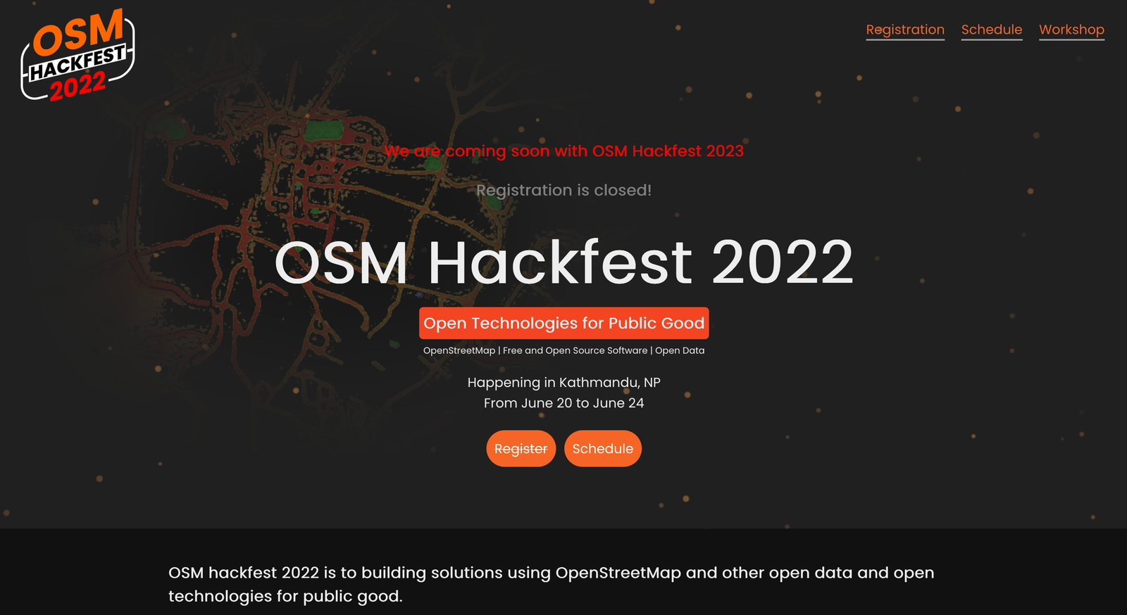OSM Hackfest 2022
