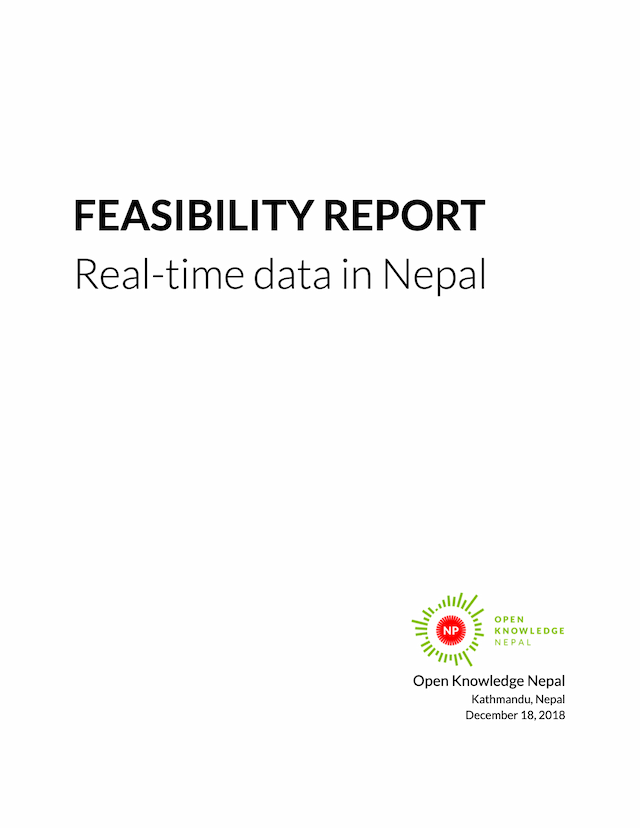 Realtime data in Nepal